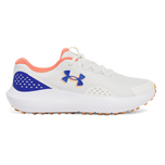 Under rustningspänning Spikeless Golf Shoes - White Clay/Royale