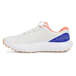 Under rustningspänning Spikeless Golf Shoes - White Clay/Royale