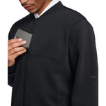 Under Armor Tour Tips Fz Water Resistant Golf Bomber Jacket - Svart / vit