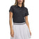 Under Armour Women's ArmourDry Jacquard Golf Polo Shirt - Black