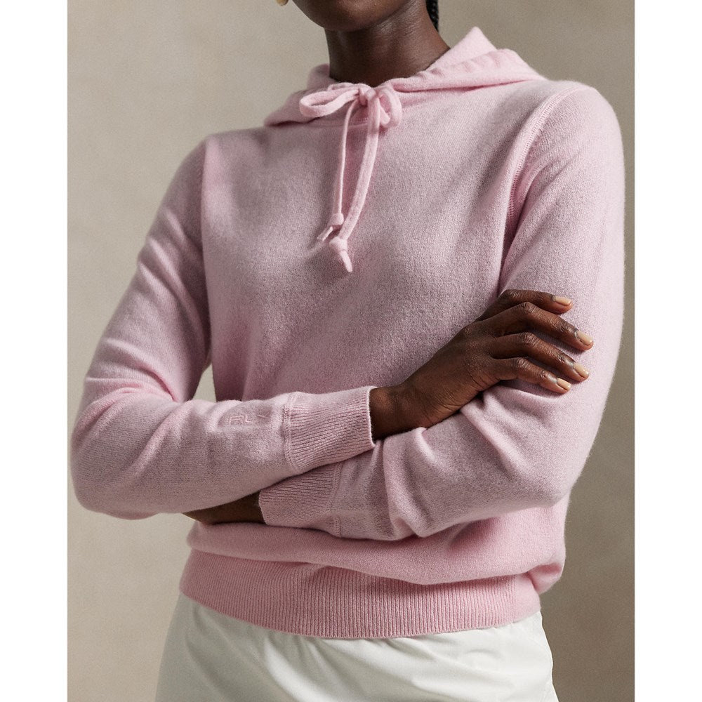 RLX Ralph Lauren Women's Cashmere Hoodie - Garden Pink