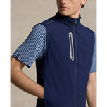 RLX Ralph Lauren Tech Terry Full Zip Golf Vest - Raffinerad marin