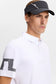 J.Lindeberg Heath Regular Fit Golf Polo Shirt - Vit
