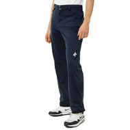 交叉专业的常规防水高尔夫裤子 - 海军