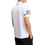 J.Lindeberg Heath Regular Fit Golf Polo Shirt - Vit