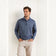Peter Millar Perth Mélange Performance Quarter-Zip - Marinblå
