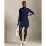 RLX Ralph Lauren Women's Power Stretch Full Zip Jacket - Refined Navy/Summer Blue