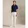 Rlx Ralph Lauren Cotton Coolmax Sticked Golf Polo Shirt - Raffinerad marin