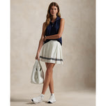 RLX Ralph Lauren Women's Sleeveless Tour Performance Polo Shirt - Navy