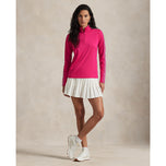 RLX RALPH LAUREN妇女力量拉伸半邮编高尔夫球套件 - 醋栗/陶瓷白/猎人绿色