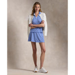 Rlx Ralph Lauren Women's 15 "randig tröja A -Line Golf Skort - Resort Blue/White