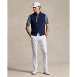 RLX Ralph Lauren Tech Terry Full Zip Golf Vest - Raffinerad marin