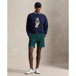 RLX Ralph Lauren Polo Bear Heavy Weight Terry Golf Crewneck - Raffinerad Marinblå