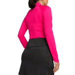 Puma Women's Youv Golf 1/4 Zip Mid -Layer - Orchid Shadow Heather