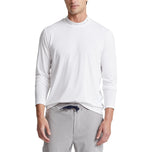 Rlx Ralph Lauren Performance Mockneck Pullover - Pure White