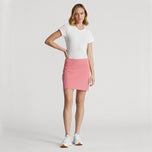 Rlx Ralph Lauren Women's Pleated Aim Skort 17 " - Desert Rose