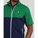 Rlx Ralph Lauren Stratus Packable Full Zip Golf Jacket - French Navy/Cruise Green