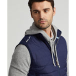 Rlx Ralph Lauren Cool Wool Full Zip Golf Vest - Raffinerad marin