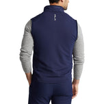Rlx Ralph Lauren Cool Wool Full Zip Golf Vest - Raffinerad marin