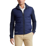 Rlx Ralph Lauren Full Zip Fine Gauge Terry Jacket - Medeltida Blue Heather