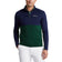 RLX Ralph Lauren桃红色的气流球衣1/4 ZIP MIDLAYER-亨特俱乐部绿色/法国海军
