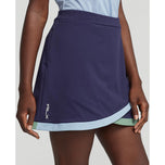 Rlx Ralph Lauren Women's Faux Wrap Stretch Jersey Golf Skort 15 " - Fransk marin/trötthet/fartyg Blue