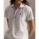 RLX Ralph Lauren Dam Tour Pique Golf Polo Shirt - Keramik Vit/Blå Mist/Varmrosa