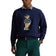 RLX Ralph Lauren Polo Bear Heavy Weight Terry Golf Crewneck - Raffinerad Marinblå
