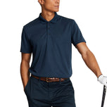 Lyle & Scott Tonal Tech Golf Polo Shirt - Dark Navy