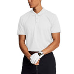 Lyle & Scott Tonal Tech Golf Polo Shirt - White
