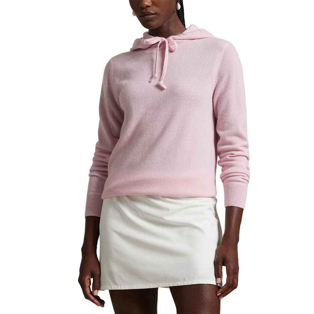 RLX Ralph Lauren Women's Cashmere Hoodie - Garden Pink