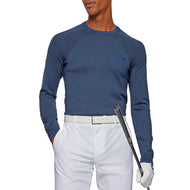 Hugo Boss Riceno Knit Jumper-海军