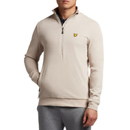 Lyle＆Scott高尔夫挡风玻璃1/2 ZIP Midlayer-温暖的灰尘
