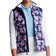 Peter Millar Kvinnor Merge Hybrid Water Resistant Golf Jacket - Navy Picnic Floral