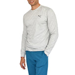 Puma CloudSpun Golf Crewneck - High Rise Heather