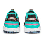 Puma X PTC Ignite Elevate spiklösa golfskor - Puma Black/ Aqua Green/ Chocking Pink