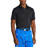 Rlx Ralph Lauren Solid Airflow Performance Polo - Polo Black